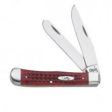 Case Cutlery Worn Old Red Series, 6254 Stainless Steel Pocket Trapper