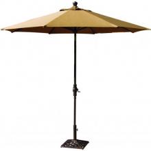 Darlee 9 Ft X 102 Inch Aluminum Outdoor Patio Umbrella - Khaki