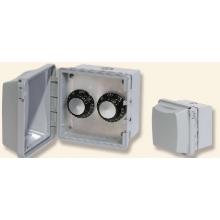 120V Double Input Regulators Stainless Steel Plate Deep Gang Box And Waterproof Cover