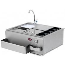 Cal Flame 30 Inch Built-in Bar Center With Sink