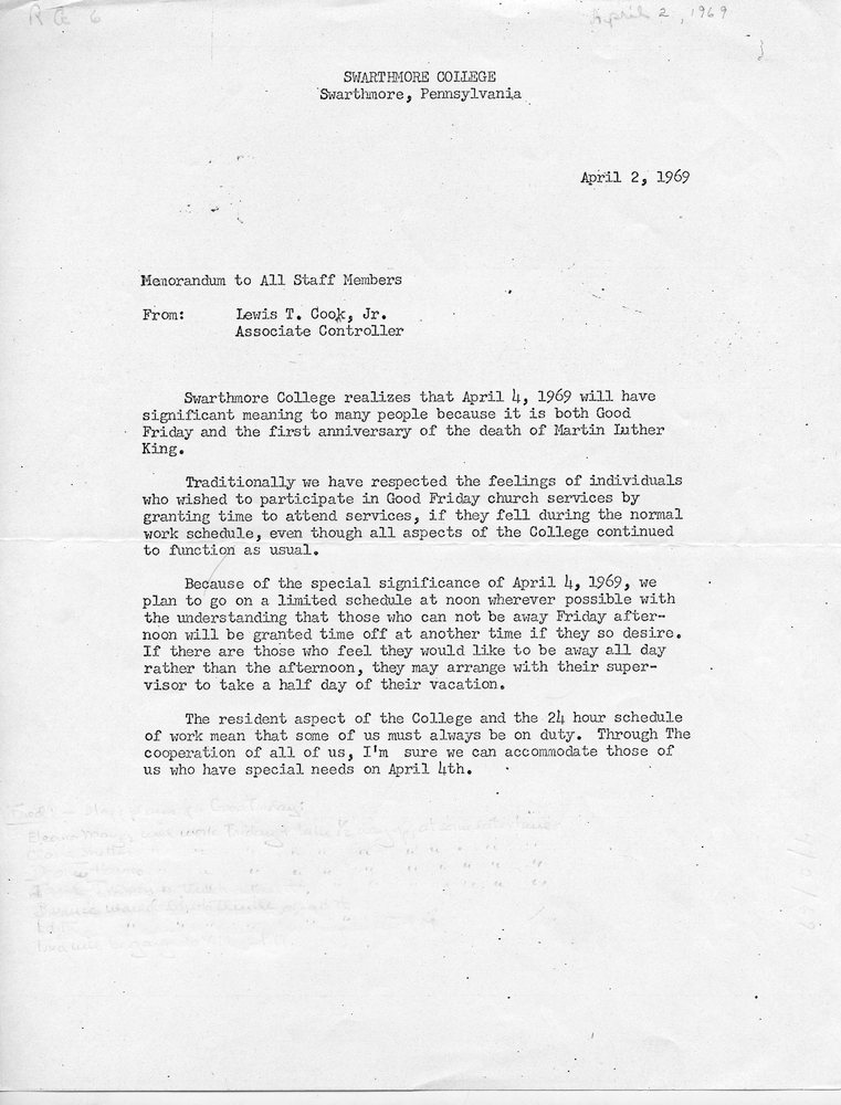 Memo to Staff, 2 April 1969.jpg