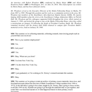 Robert Woodson Interview transcription - Edited.pdf