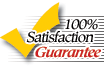 100% Satisfaction Guarantee logo
