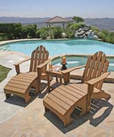 Recycled Plastic Adirondack Furniture