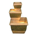 Tiered Lighted Fountain