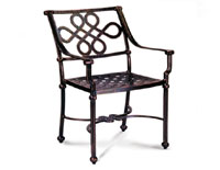 Meadow Decor Aluminum Dining Chair