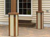 Pergola Stucco Post Bases