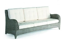 Wicker Patio Sofa