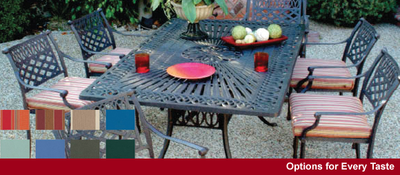 Cast Aluminum Dining Sets