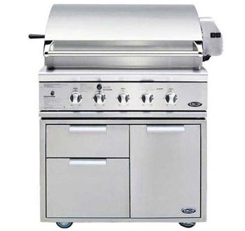 DCS Gas Grill Simple Grill