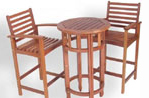 Eden New England Wood Bistro Set