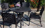 Nassau Aluminum Dining Set