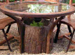 Groovy Stuff Teak Wood Dining Table