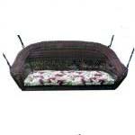 North Cape International Wicker Porch Swings