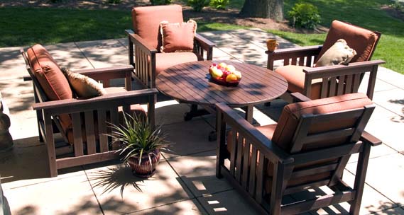 Poly-wood Lounge Set