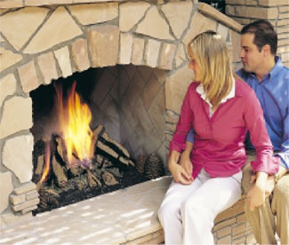 Gas Logs For Outdoor Fireplaces