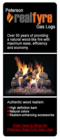 Peterson Real-Fyre Gas Logs