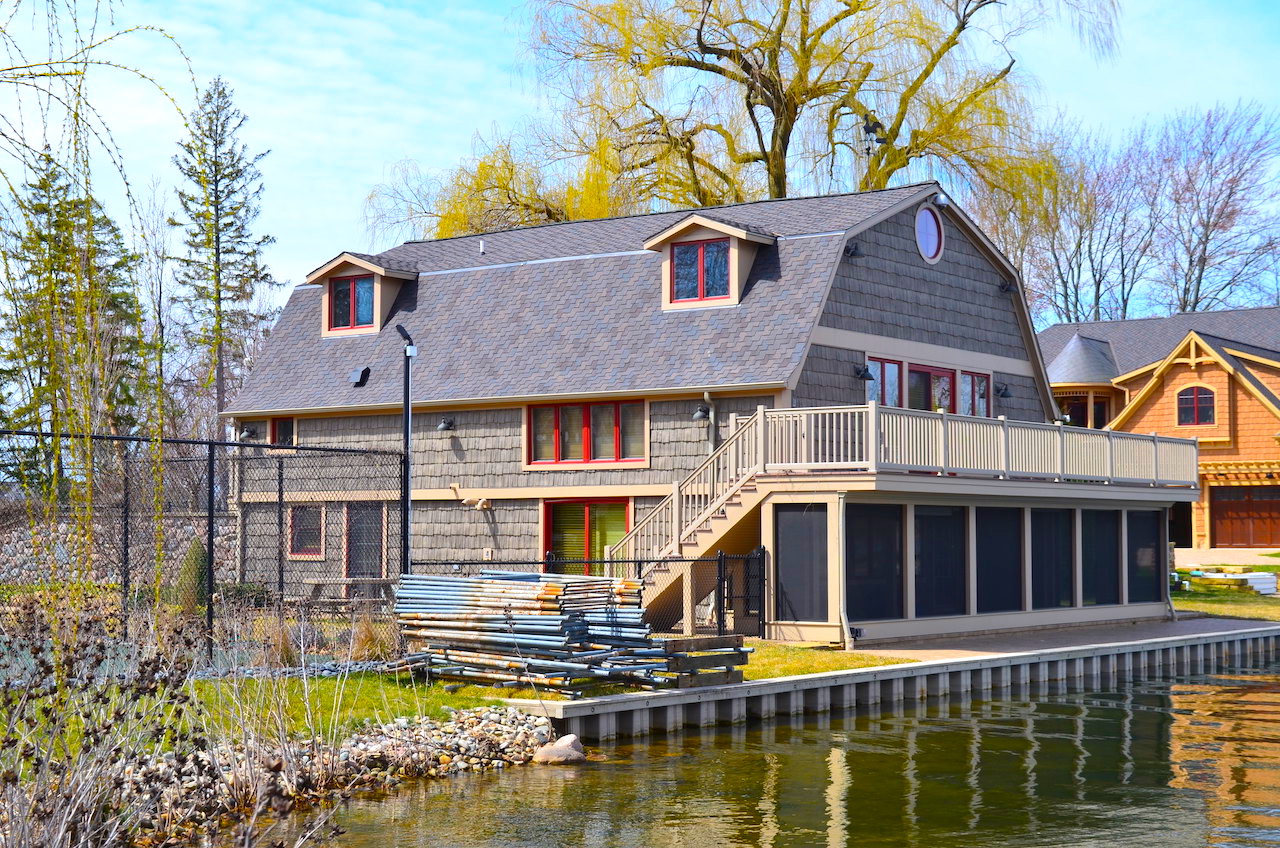 Beautiful 7000 sf home with 2 acres on Lake Wawasee Scheerer