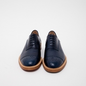 Scissors - Band of Outsiders - Classic Shoes Blue Navy | Très Bien Shop