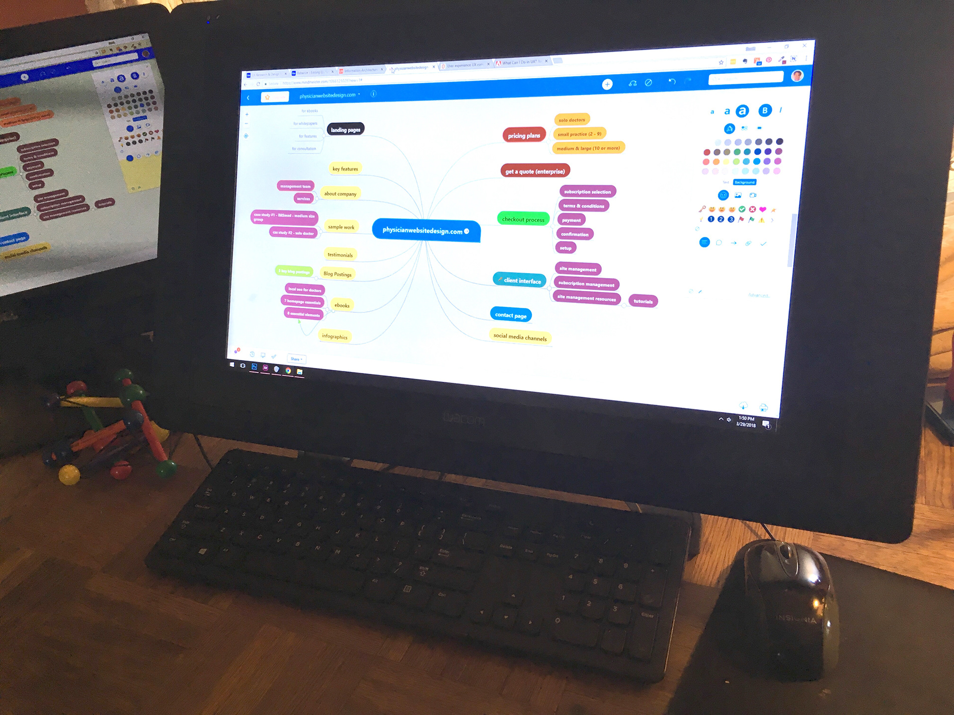 Information Architecture screenshot - Scott Sanok UX / UI designer