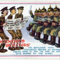 Cartoon Conscientious Objectors 2 Cartoon Conscientious Objectors 2