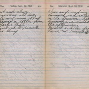 EbersoleDiary1918Page275-276.jpg