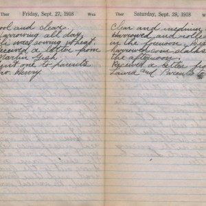 EbersoleDiary1918Page275-276.jpg