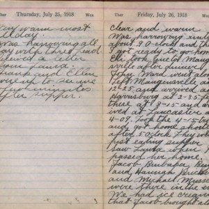 EbersoleDiary1918Page162-163.jpg