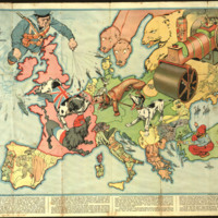 Hark, hark the dogs do bark! (Map of Europe)