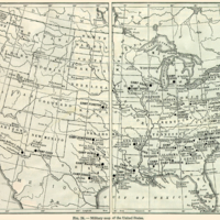 Military Map of the United States