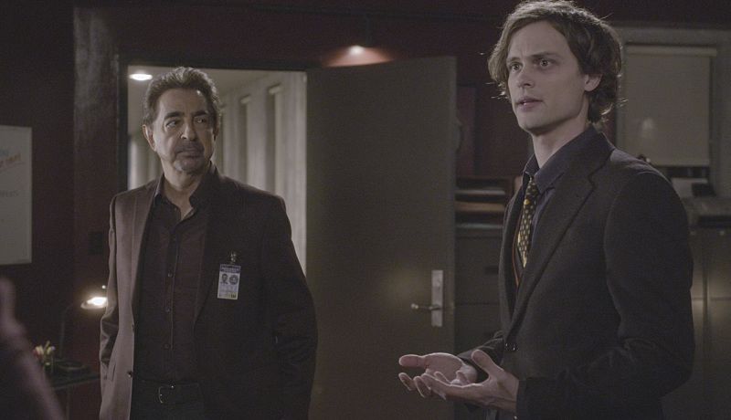 "Derek" -- When Morgan is abducted, the BAU scrambles to find him and save his life, on CRIMINAL MINDS, Wednesday, March 2 (9:00-10:00 PM, ET/PT) on the CBS Television Network. Series star Thomas Gibson directed the episode. Legendary actor Danny Glover guest stars as Morgan's father, Hank. Pictured: Joe Mantegna as David Rossi, Matthew Gray Gubler as Dr. Spencer Reid. Photo: Trae Patton/CBS é2016 CBS Broadcasting, Inc. All Rights Reserved