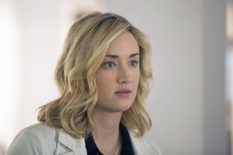 BLINDSPOT -- "Scientists Hollow Fortune" Episode 112 -- Pictured: Ashley Johnson as Patterson -- (Photo by: {Paul Sarkis/NBC)