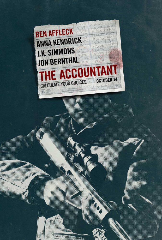 The Accountant Movie Poster The Accountant Movie Poster