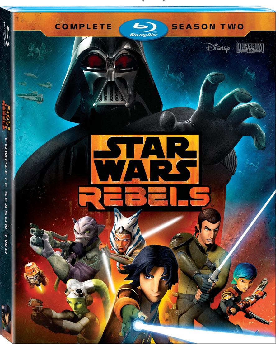 STAR WARS REBELS SEASON 2 BLURAY STAR WARS REBELS SEASON 2 BLURAY