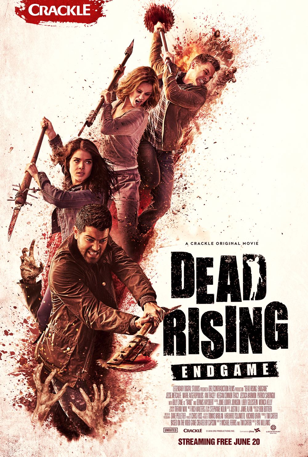 Dead Rising Endgame Poster Crackle Dead Rising Endgame Poster Crackle