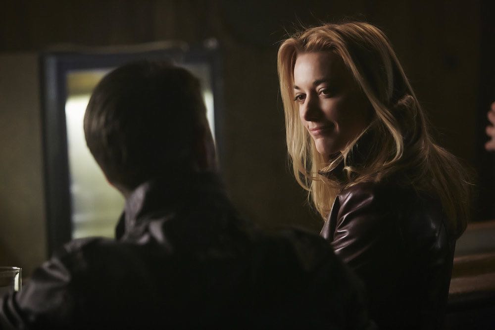 DARK MATTER -- "We Voted Not to Space You" Episode 205 -- Pictured: Zoie Palmer as The Android -- (Photo by: Ian Watson/Prodigy Pictures/Syfy)