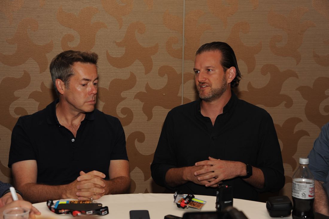 FOX FANFARE AT SAN DIEGO COMIC-CON © 2016: PRISON BREAK Executive Producers Vaun Wilmott and during the PRISON BREAK press room on Sunday, July 24 at the FOX FANFARE AT SAN DIEGO COMIC-CON © 2016. CR: Scott Kirkland/FOX © 2016 FOX BROADCASTING