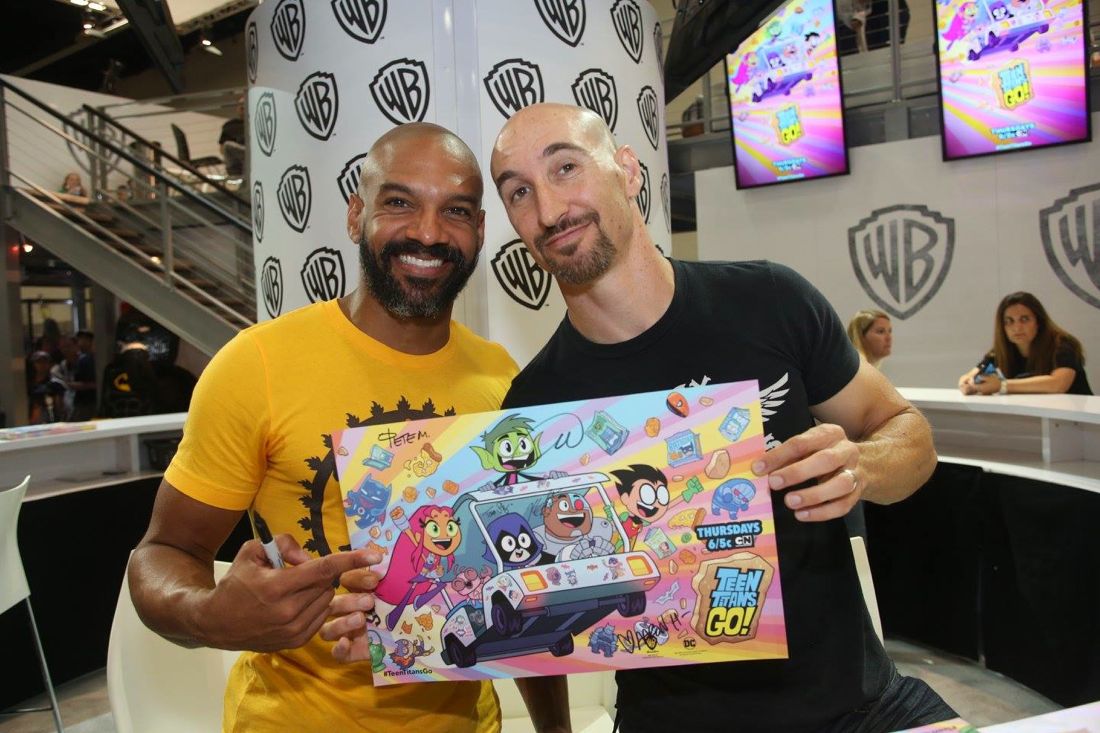 Teen Titans GO! Signing Teen Titans GO! Signing Teen Titans Go Comic Con-09
