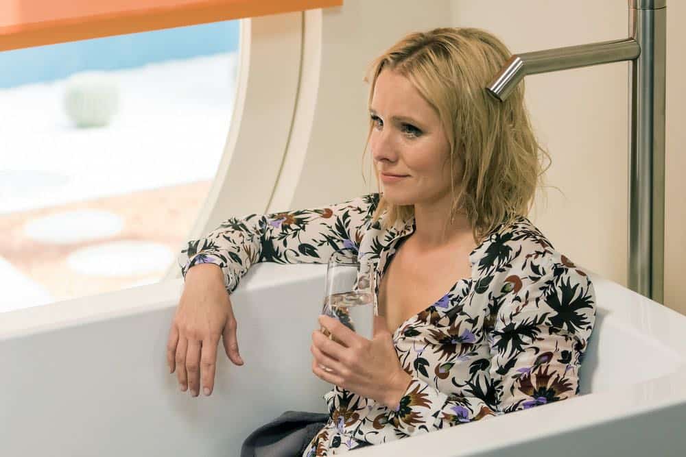 THE GOOD PLACE -- "...Someone Like Me as a Member" -- Pictured: Kristen Bell as Eleanor -- (Photo by: Ron Batzdorff/NBC)