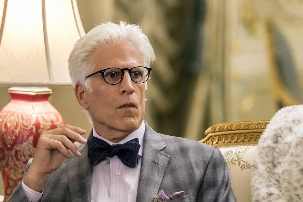 THE GOOD PLACE -- "...Someone Like Me as a Member" -- Pictured: Ted Danson as Michael -- (Photo by: Ron Batzdorff/NBC)
