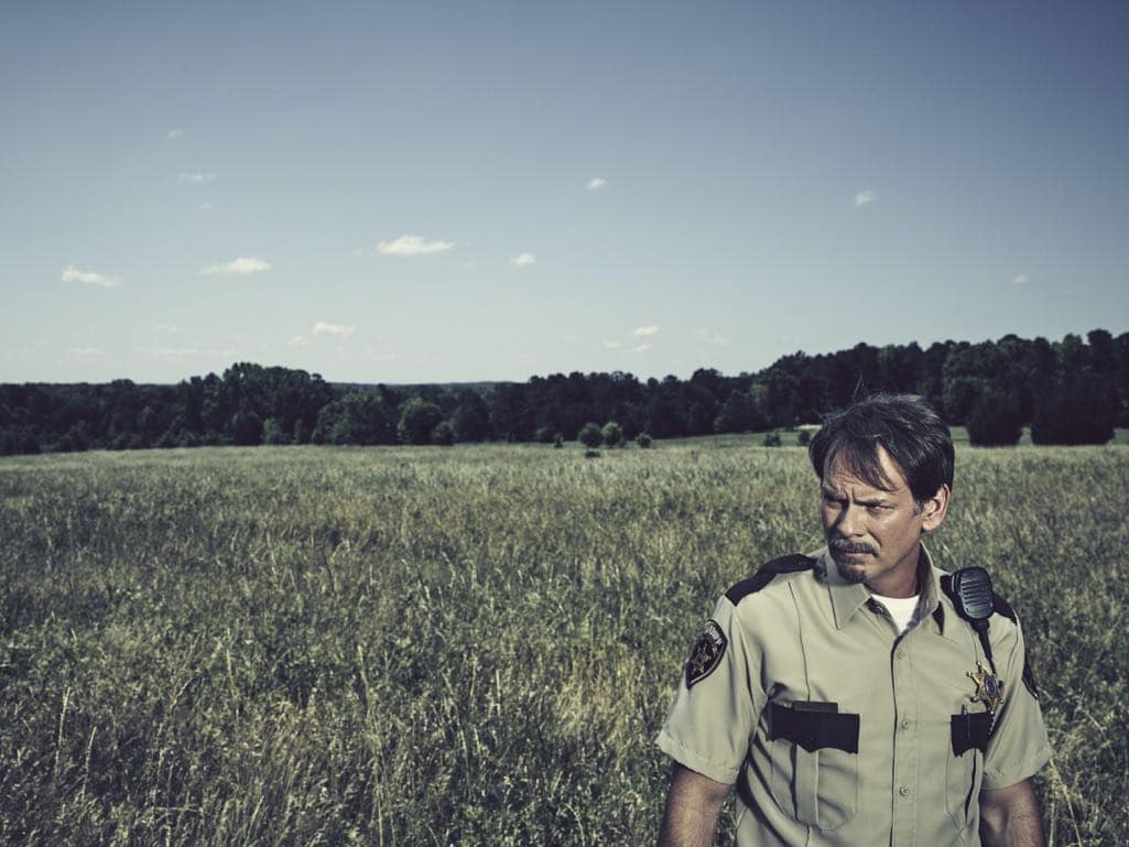 JD Evermore as Sheriff Carl Daggett - Rectify _ Season 4, Gallery - Photo Credit: James Minchin/Sundance TV