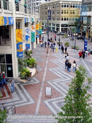 Click to view 'Outside Westlake Center'