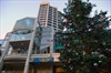 The Westlake Mall Christmas tree in downtown Seattle
