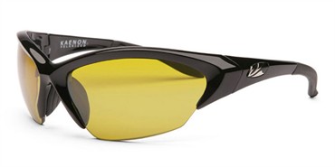 Kaenon Kore Sunglasses - Black / Y35 Yellow Polarized