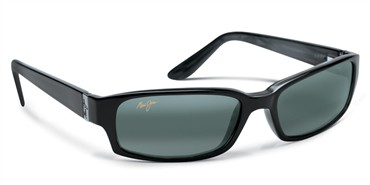 Maui Jim Atoll Sunglasses - Gloss Black / Grey Polarized