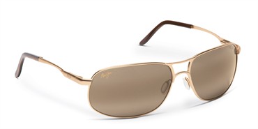 Maui Jim Bayfront Sunglasses - Gold Satin / HCL Bronze Polarized