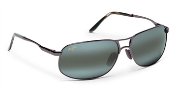 Maui Jim Bayfront Sunglasses - Gloss Pewter / Grey Polarized
