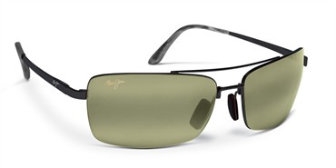 Maui Jim Black Rock Sunglasses - Gunmetal Black / Maui HT Polarized