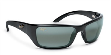 Maui Jim Canoes Sunglasses - Gloss Black / Grey Polarized