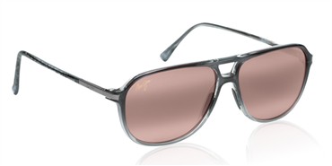 Maui Jim Dawn Patrol Sunglasses - Grey Fade / Maui Rose Polarized